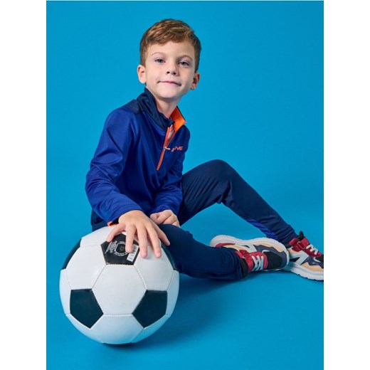 Sinsay - Bluza sportowa ACTIVE - granatowy ze sklepu Sinsay w kategorii Bluzy chłopięce - zdjęcie 178573185