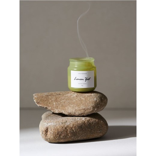 Sinsay - Świeczka zapachowa Lemon Zest - zielony Sinsay One Size Sinsay