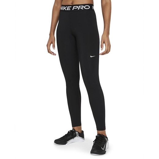 Legginsy Nike Pro CZ9779-010 - czarne ze sklepu streetstyle24.pl w kategorii Spodnie damskie - zdjęcie 178574436