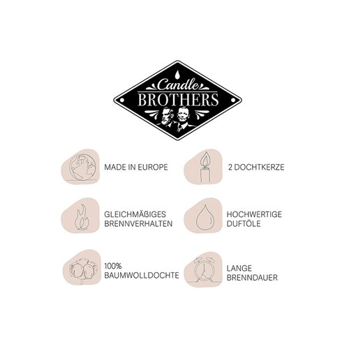 Candle Brothers Świeca zapachowa &quot;Fresh Baked Waffle &amp; Candle Brothers onesize okazja Limango Polska