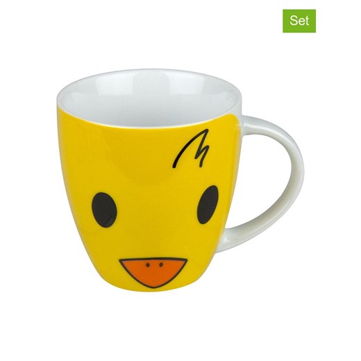 Könitz Kubki (2 szt.) w kolorze żółtym do kawy - 215 ml ze sklepu Limango Polska w kategorii Kubki - zdjęcie 178574698