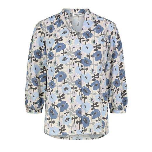 Koszula damska casual w kwiaty 