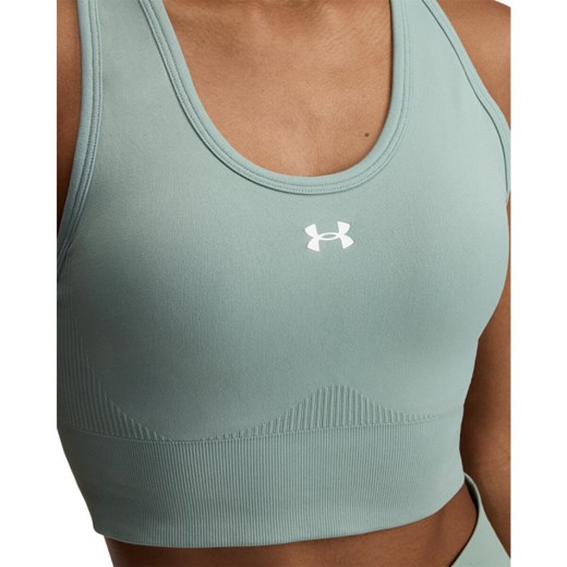 Biustonosz treningowy Under Armour Vanish Seamless Mid Bra - zielony Under Armour S Sportstylestory.com