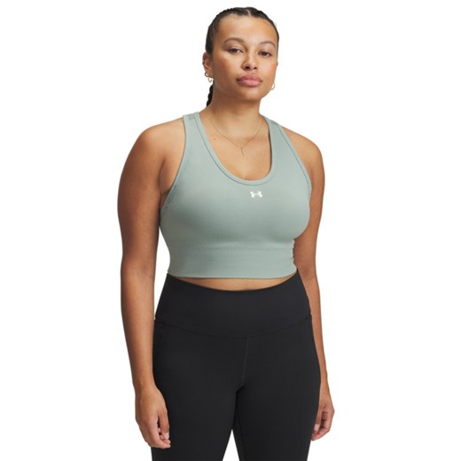 Biustonosz treningowy Under Armour Vanish Seamless Mid Bra - zielony Under Armour S Sportstylestory.com