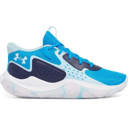 Buty do koszykówki uniseks Under Armour UA Jet \'23 - niebieskie ze sklepu Sportstylestory.com w kategorii Buty sportowe męskie - zdjęcie 178577055