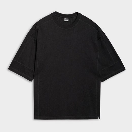 Męski t-shirt oversize 4F 4FRSS25TTSHM2653 - czarny M Sportstylestory.com