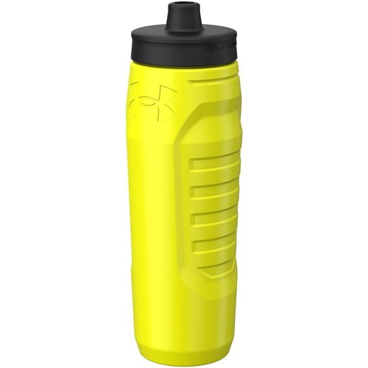 Bidon Under Armour 32oz Sideline Squeeze Black/Pitch Grey 950 ml - żółty ze sklepu Sportstylestory.com w kategorii Bidony i butelki - zdjęcie 178577297