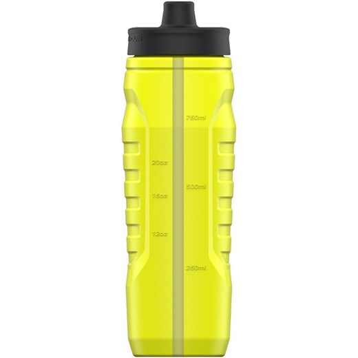 Bidon Under Armour 32oz Sideline Squeeze Black/Pitch Grey 950 ml - żółty Under Armour One-size Sportstylestory.com