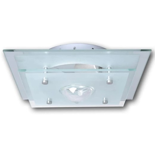 Szklana kwadratowa lampa sufitowa - E963-Mifor ze sklepu Edinos.pl w kategorii Zestawy mebli do przedpokoju - zdjęcie 178579888