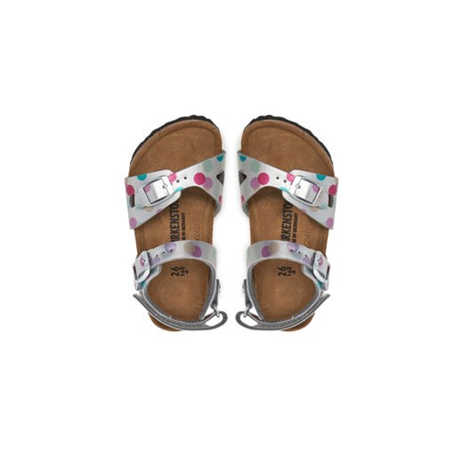 Birkenstock Sandały Rio As Kids 1029527 S Srebrny 29 MODIVO