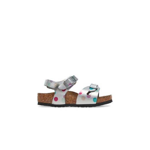 Birkenstock Sandały Rio As Kids 1029527 S Srebrny ze sklepu MODIVO w kategorii Sandały dziecięce - zdjęcie 178580965