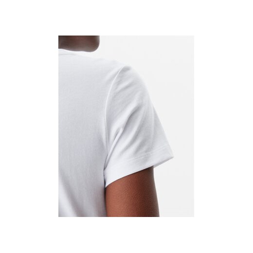 Calvin Klein Jeans T-Shirt Logo J20J225540 Biały Regular Fit XL MODIVO