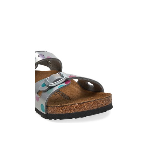 Birkenstock Sandały Rio As Kids 1029527 S Srebrny 27 MODIVO