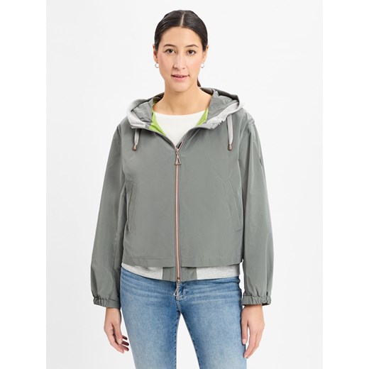 Gil Bret Damska kurtka funkcjonalna Kobiety Sztuczne włókno szary jednolity ze sklepu vangraaf w kategorii Kurtki damskie - zdjęcie 178582685