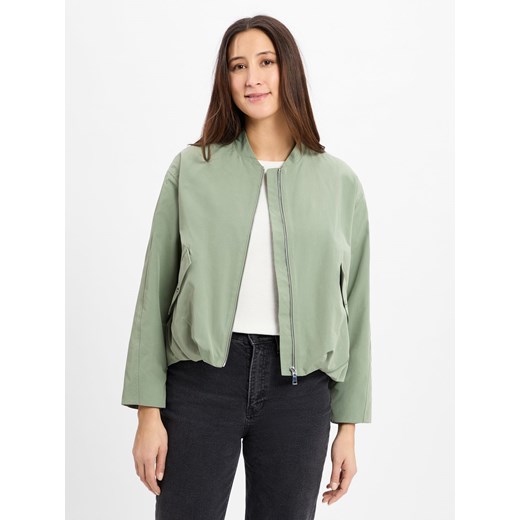 s.Oliver Damska kurtka bomber Kobiety seledynowy jednolity ze sklepu vangraaf w kategorii Kurtki damskie - zdjęcie 178582687
