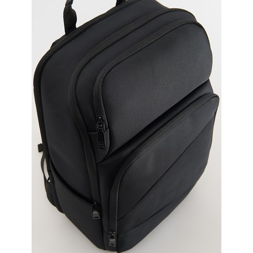 Reserved - Plecak z uchwytem - czarny Reserved ONE SIZE Reserved