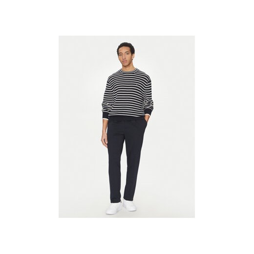 Spodnie męskie Tommy Hilfiger czarne casual 