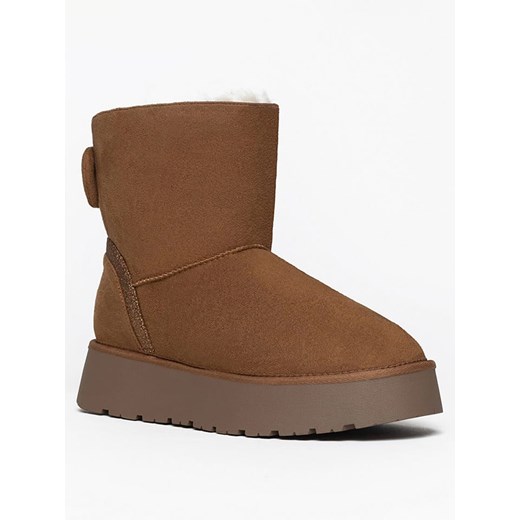 Śniegowce damskie Island Boot casual tkaninowe