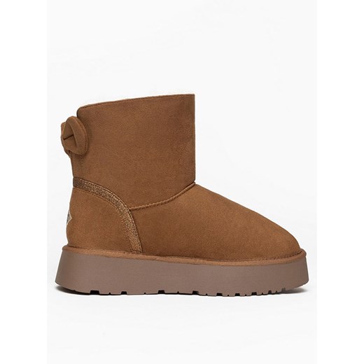 Śniegowce damskie Island Boot casual tkaninowe