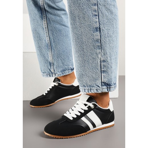 Buty sportowe damskie Born2be sneakersy na wiosnę na płaskiej podeszwie