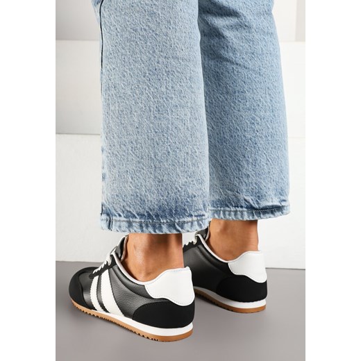Buty sportowe damskie Born2be sneakersy na wiosnę sznurowane