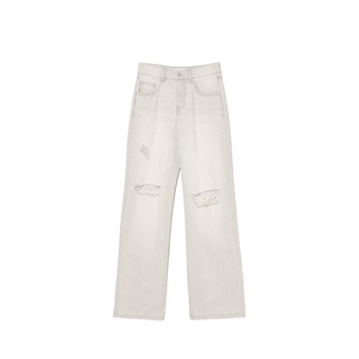 Jeansy damskie Cropp 