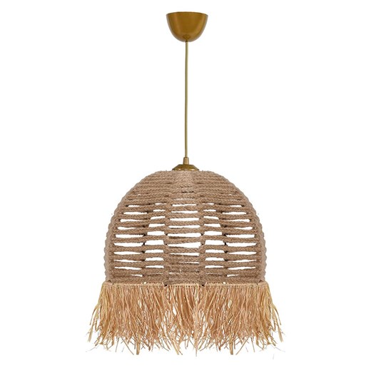 Opviq Lampa wisząca w kolorze jasnobrązowym - wys. 80 x Ø 30 cm Opviq onesize okazja Limango Polska