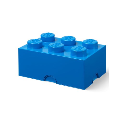LEGO Pojemnik &quot;Brick 6&quot; w kolorze niebieskim - 37,5 x 18 x 25 cm Lego onesize wyprzedaż Limango Polska