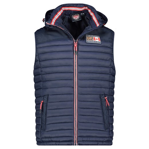 ANAPURNA Kamizelka pikowana &quot;Vadalmana&quot; w kolorze granatowym ze sklepu Limango Polska w kategorii Kamizelki męskie - zdjęcie 178594048