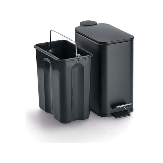 Zeller Kosz w kolorze czarnym na śmieci - 5 l Zeller onesize promocja Limango Polska