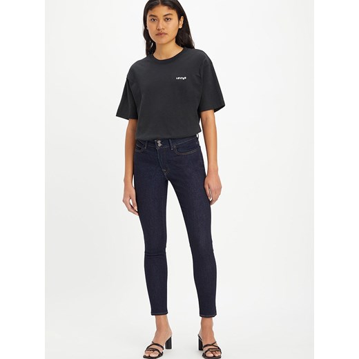 Levi´s Dżinsy &quot;Blue Wave Rinse&quot; - Skinny fit - w kolorze granatowym ze sklepu Limango Polska w kategorii Jeansy damskie - zdjęcie 178594315