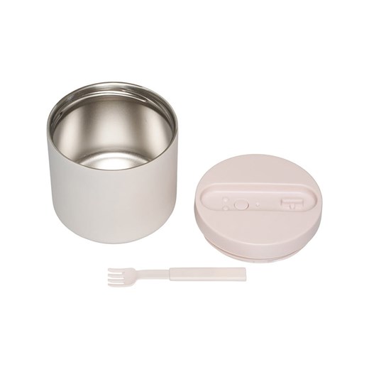 Design Letters Pojemnik termiczny w kolorze beżowym na lunch - 520 ml - id: 16653931 - marki Design Letters - 178594336 Design Letters Pojemnik termiczny w kolorze beżowym na lunch - 520 ml ze sklepu Limango Polska w kategorii Pojemniki kuchenne - zdjęcie 178594336