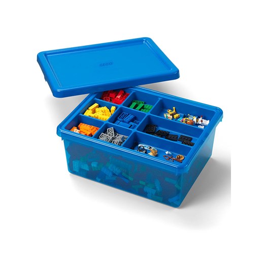 LEGO Pojemnik &quot;Sort &amp; Store Medium&quot; w kolorze niebieskim - 15 x 6 Lego onesize okazja Limango Polska