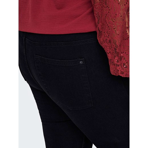 ONLY Carmakoma Dżinsy - Skinny fit - w kolorze czarnym 54/L30 okazyjna cena Limango Polska