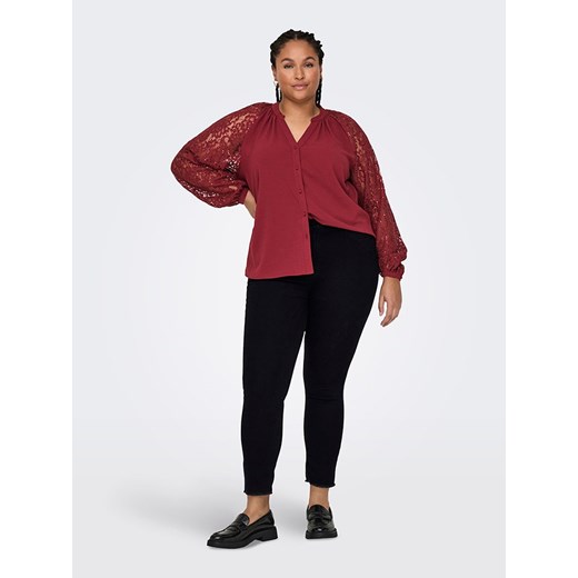 ONLY Carmakoma Dżinsy - Skinny fit - w kolorze czarnym 44/L32 wyprzedaż Limango Polska