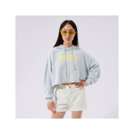 LEVI'S BLUZA Z KAPTUREM GRAPHIC CROP PRISM T3 L wyprzedaż Sizeer