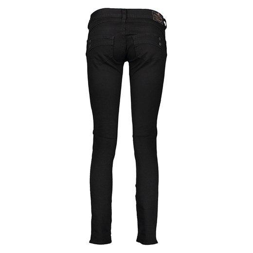 Herrlicher Dżinsy - Skinny fit - w kolorze czarnym Herrlicher W25 okazyjna cena Limango Polska