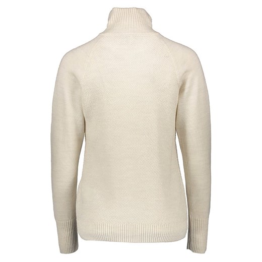 Bergans Wełniany sweter w kolorze kremowym Bergans L wyprzedaż Limango Polska