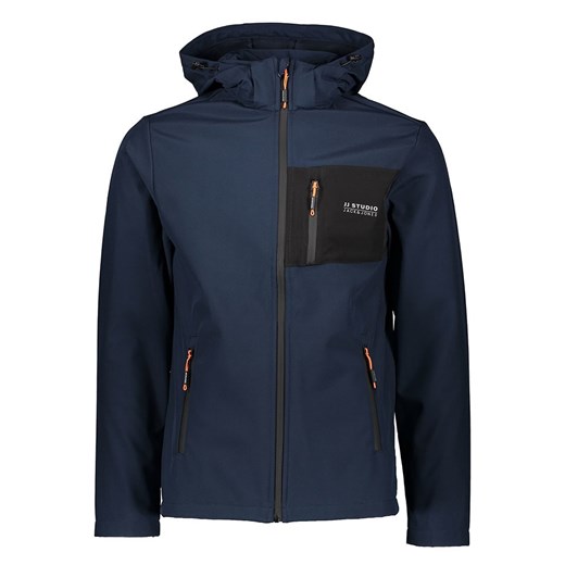 Jack & Jones Kurtka softshellowa "Taylor" w kolorze granatowym Jack & Jones XL promocja Limango Polska