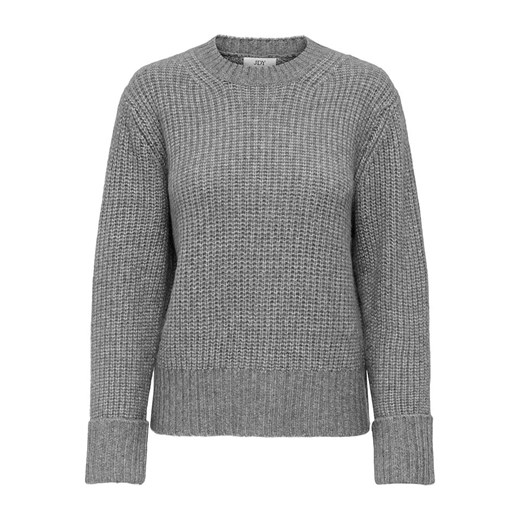 JDY Sweter &quot;Silja&quot; w kolorze szarym ze sklepu Limango Polska w kategorii Swetry damskie - zdjęcie 178595515