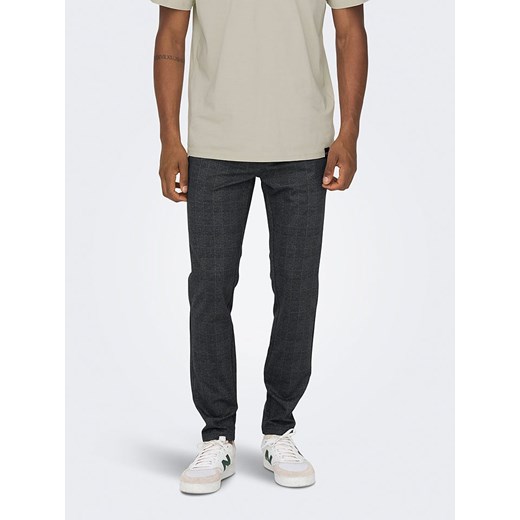 ONLY & SONS Spodnie chino "Mark" w kolorze antracytowym Only & Sons W31/L30 promocyjna cena Limango Polska