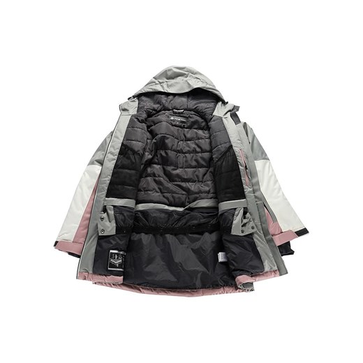 Alpine Pro Kurtka narciarska &quot;Garga&quot; w kolorze szaro-jasnoróżowym Alpine Pro M Limango Polska promocyjna cena