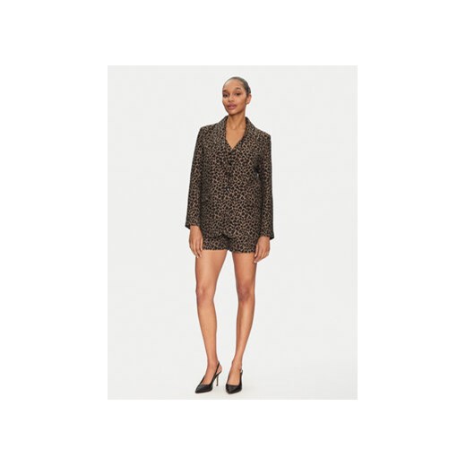 Morgan Marynarka 251-VBILI.F Brązowy Regular Fit Morgan 34 MODIVO