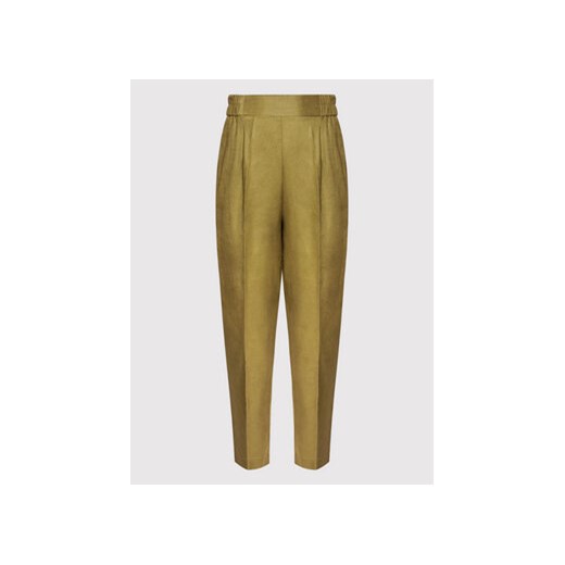 Sisley Spodnie materiałowe 4AGHLF00S Zielony Regular Fit Sisley 40 MODIVO