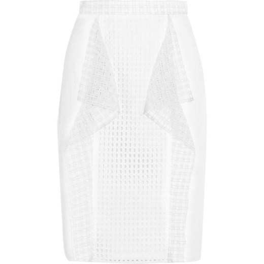 Ruffled broderie anglaise cotton skirt net-a-porter  