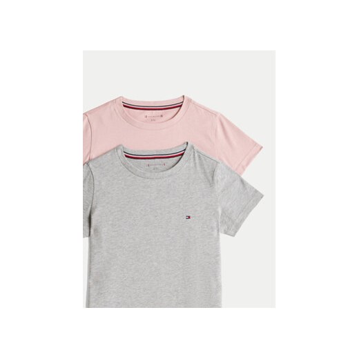 Tommy Hilfiger Komplet 2 t-shirtów UG0UG00307 Kolorowy Regular Fit Tommy Hilfiger 6_7Y MODIVO