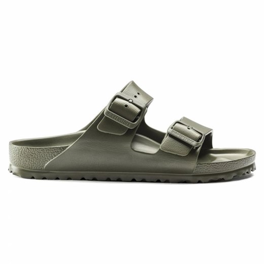 Klapki Birkenstock Arizona Eva 1019094 zielone ze sklepu ButyModne.pl w kategorii Klapki męskie - zdjęcie 178600238