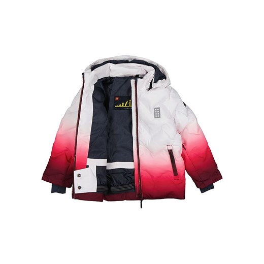 LEGO Kurtka pikowana w kolorze biało-czerwonym Lego 128 okazja Limango Polska