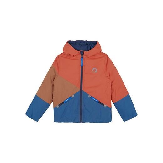 finkid Kurtka zimowa &quot;Sirkus&quot; w kolorze pomarańczowo-morskim ze sklepu Limango Polska w kategorii Kurtki dziewczęce - zdjęcie 178601248