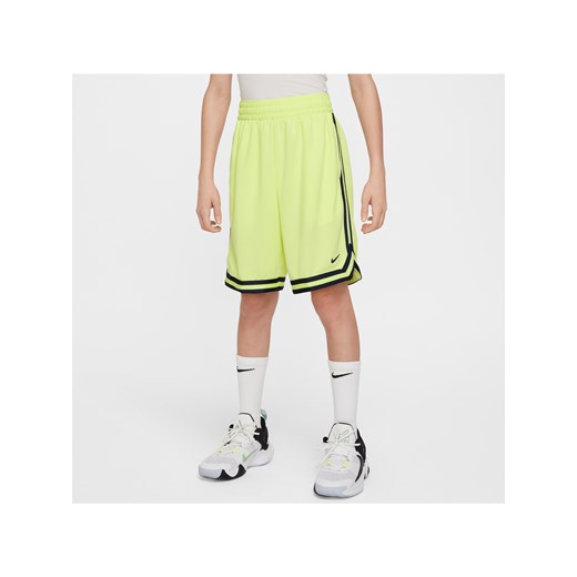 Spodenki do koszykówki dla dużych dzieci (chłopców) Nike Dri-FIT DNA - Żółty ze sklepu Nike poland w kategorii Spodenki chłopięce - zdjęcie 178601955